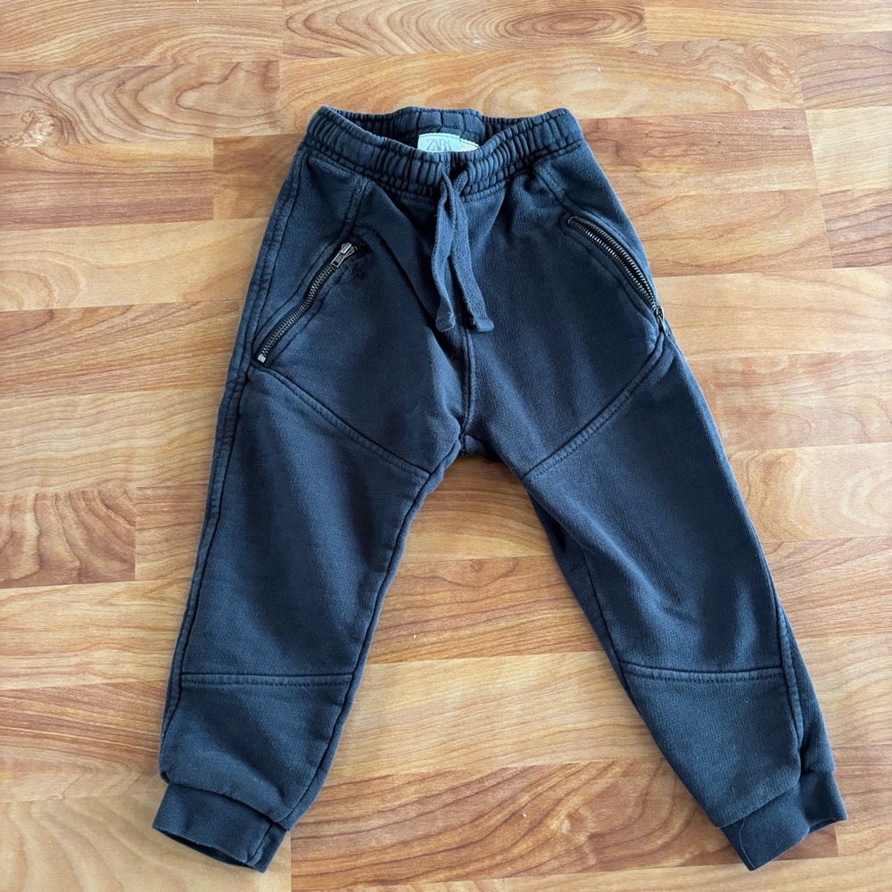Kids Black Jogger Pants